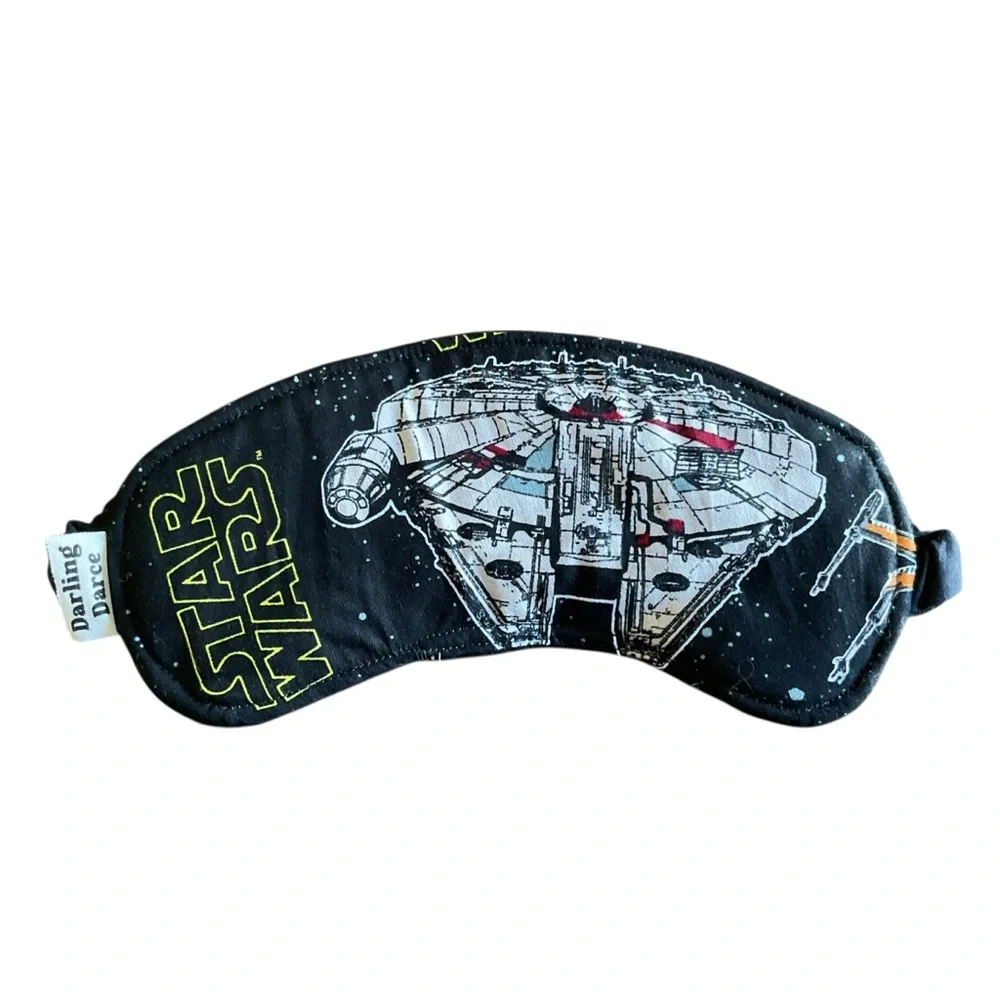 Star Wars Millennium Falcon Theme Kids Sleep Mask - Black